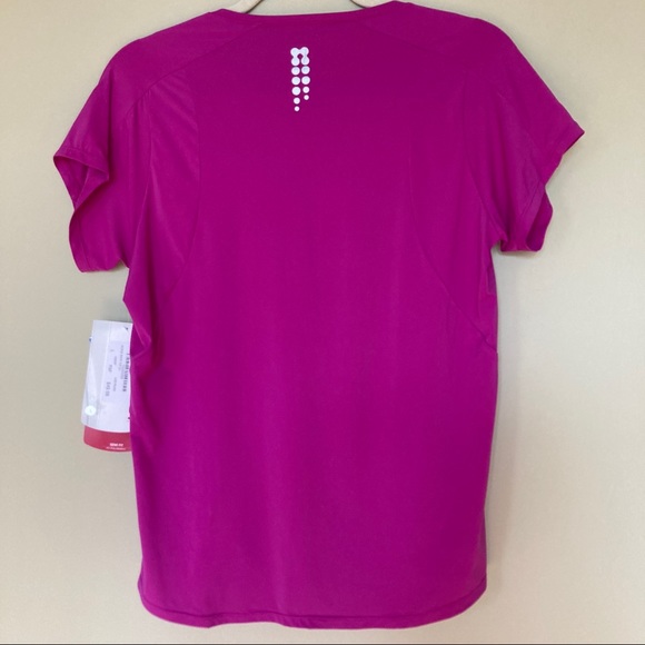 SUGOI Jackie Fuschia Pink Running Top NWT - Picture 4 of 4